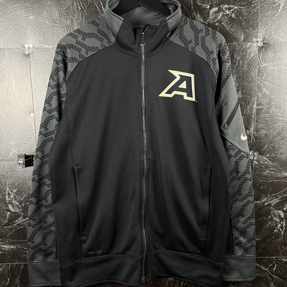 Nike Men's Black Dri-Fit Army Track Jacket Medium